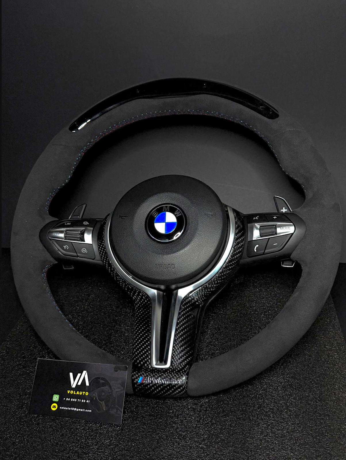 Volante BMW carbono LED