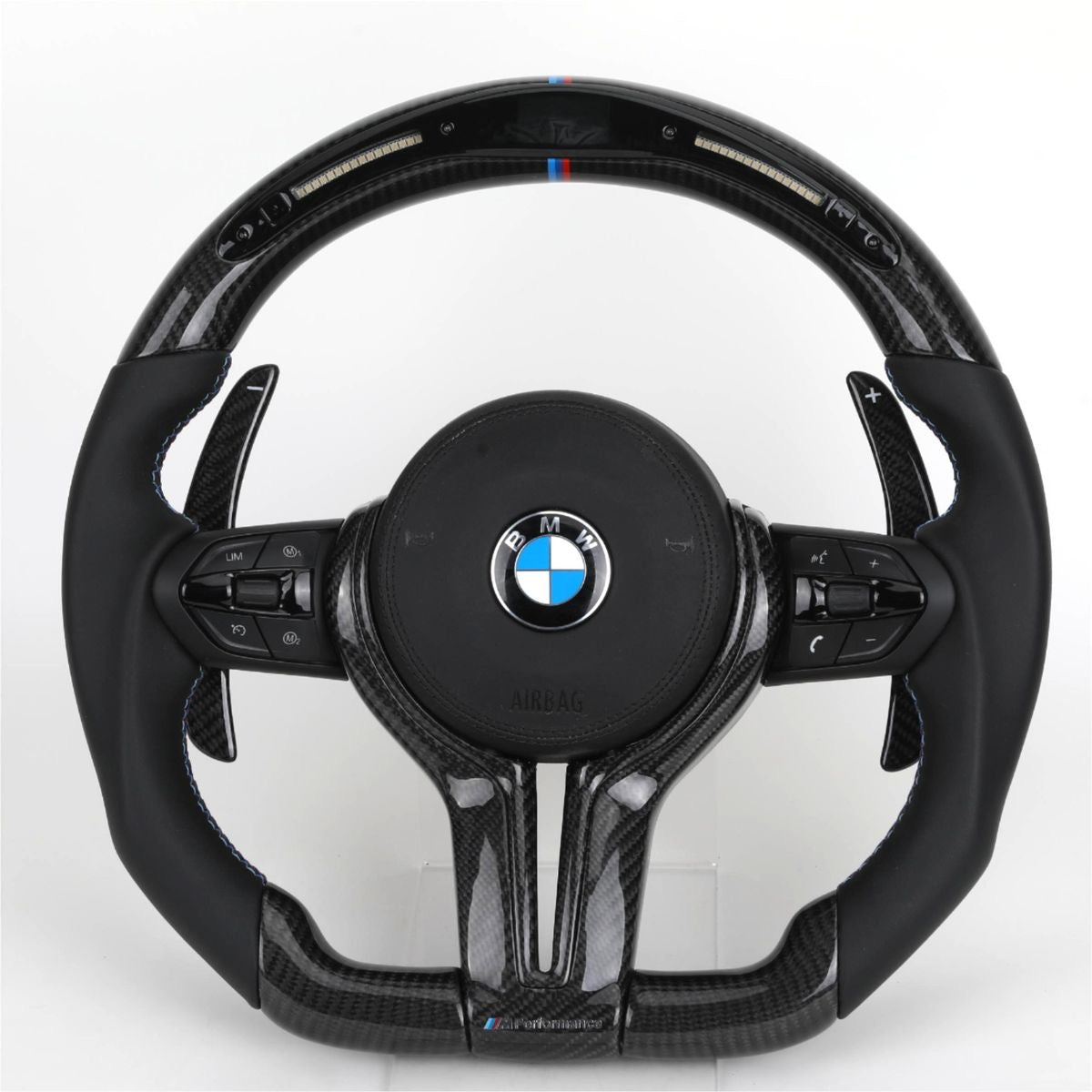 Volante BMW carbono LED