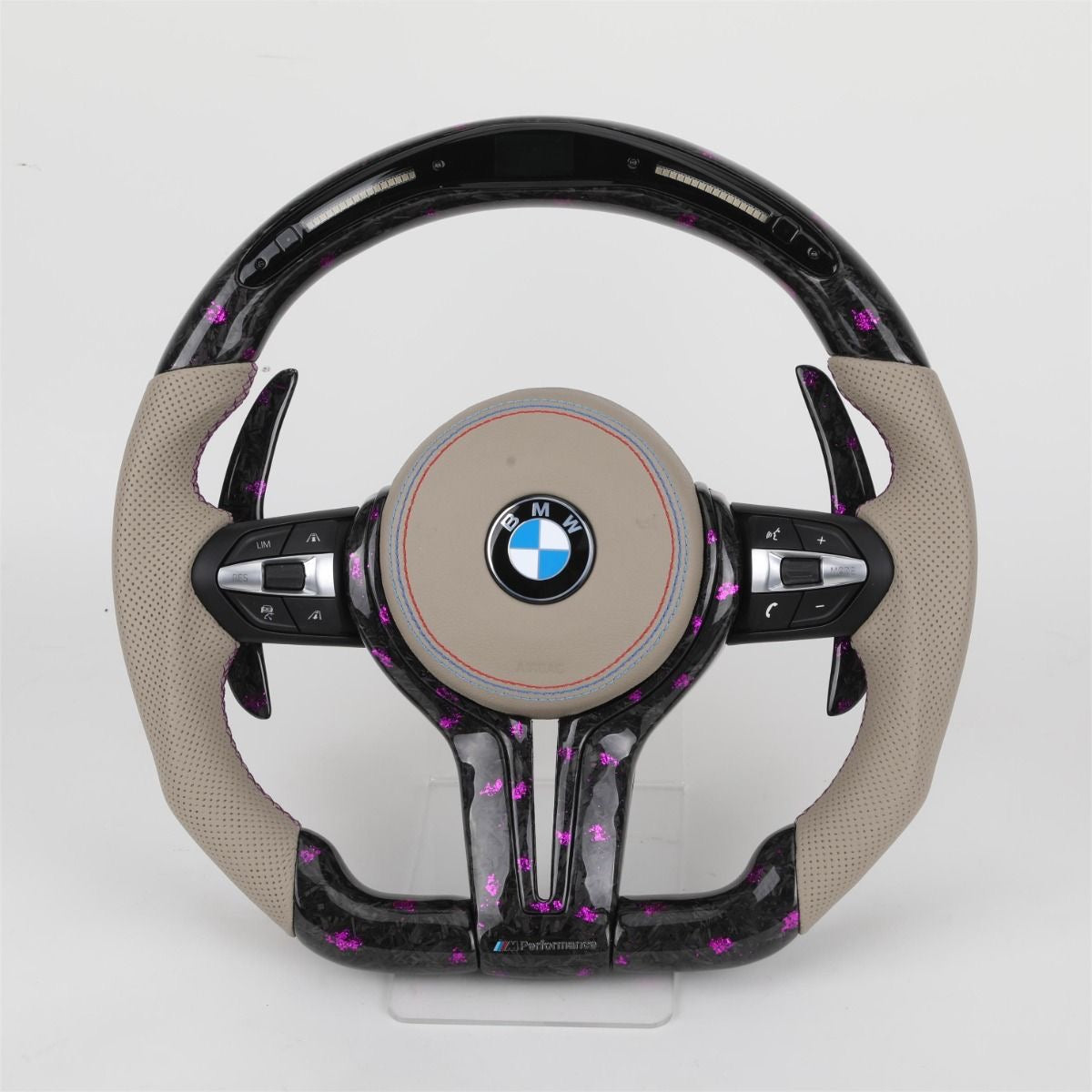 Volante BMW carbono LED