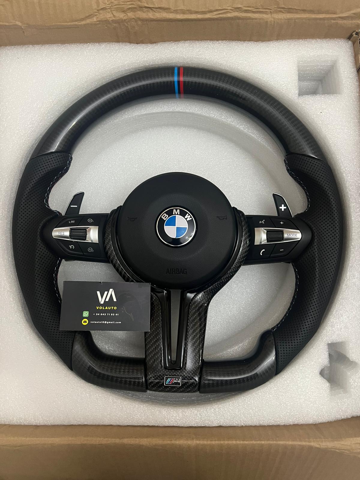 Volante BMW carbono