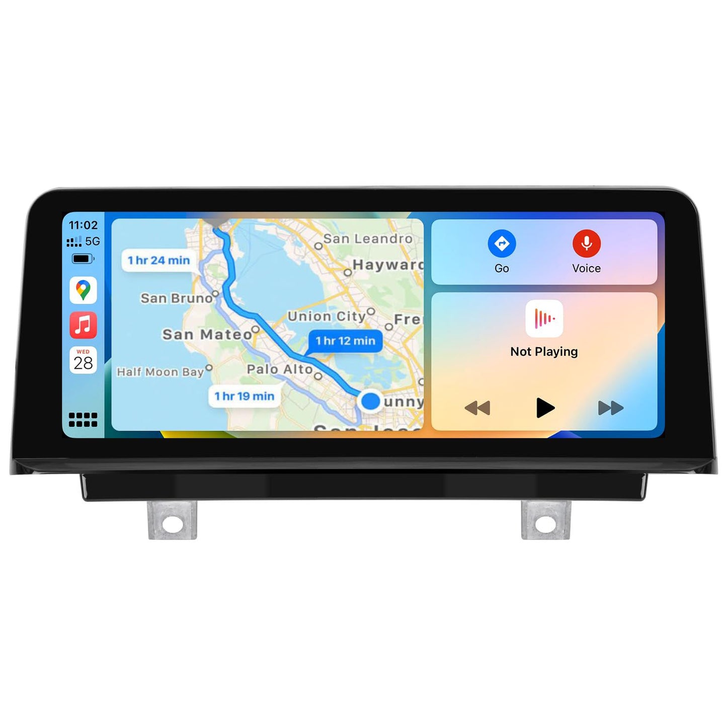 Volante BMW carbono + Pantalla Carplay F