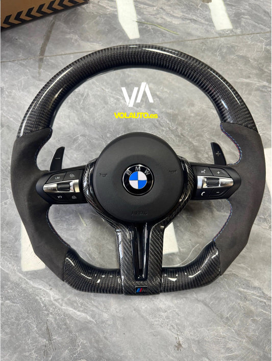 Volante BMW carbono Alcántara