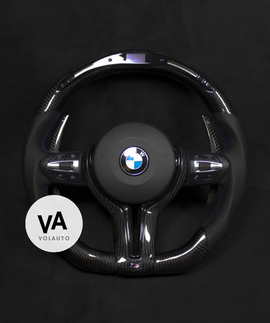 Volante BMW SERIE F carbono LED